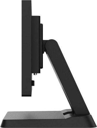 iiyama ProLite T1634MC de profil, pied incliné